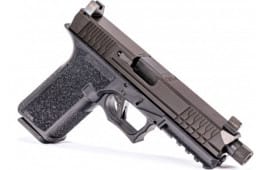 Polymer80 PFS9TFNSBLK PFS9 Full Size 9mm Luger 4.49" 17+1 NS Black Aggressive Textured Black Polymer Grip
