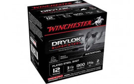 Winchester Ammo XSM12L2 Drylock Super Steel Magnum 12GA 3.5" 1 9/16oz #2 Shot - 25sh Box
