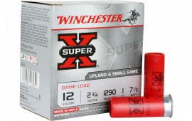 Winchester Ammo XU127 Super-X Game Load 12GA 2.75" 1oz #7.5 Shot - 25sh Box