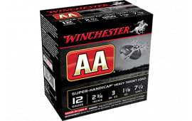 Winchester Ammo AAHA127 AA Super Handicap 12GA 2.75" 1 1/8oz #7.5 Shot - 25sh Box