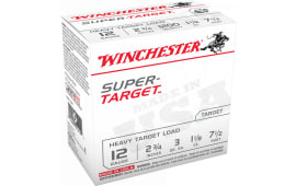 Winchester Ammo TRGT12M7 Super Target Heavy 12GA 2.75" 1 1/8oz #7.5 Shot - 25sh Box