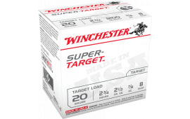 Winchester Ammo TRGT208 Super Target 20GA 2.75" 7/8oz #8 Shot - 25sh Box