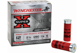 Winchester Ammo WE12GT6 Super X Xpert High Velocity 12GA 2.75" 1oz #6 Shot - 25sh Box