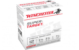 Winchester Ammo TRGTL127 Super Target Xtra-Lite 12GA 2.75" 1oz #7.5 Shot - 25sh Box