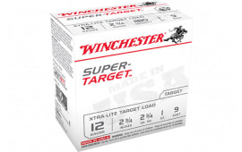 Winchester Ammo TRGTL129 Super Target Xtra-Lite 12GA 2.75" 1oz #9 Shot - 25sh Box