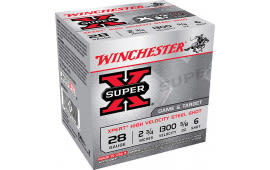 Winchester Ammo WE28GT6 Super X Xpert High Velocity 28GA 2.75" 5/8oz #6 Shot - 25sh Box