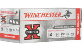 Winchester Ammo XU12H7VP Super-X Heavy Game Load 12 Gauge 2.75" 1 1/8 oz 7.5 Shot (Value Pack) - 100sh Box