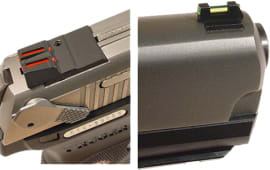 Williams 71031 FireSight Pistol S&W M&P Compact 22 LR Red Black