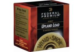 Federal P2836 Premium Upland Wing-Shok High Velocity 28GA 2.75" 3/4oz #6 Shot - 25sh Box