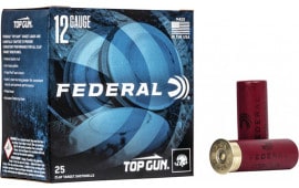 Federal TGL1275 Top Gun 12GA 2.75" 1 1/8oz #7.5 Shot - 25sh Box