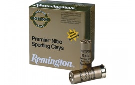Remington Ammunition STS12NSC17 Premier Nitro Sporting Clays 12GA 2.75" 1oz #7.5 Shot - 25sh Box