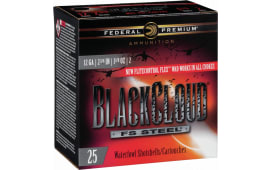Federal PWBX1472 Black Cloud FS Steel 12GA 2.75" 1 1/8oz #2 Shot - 25sh Box