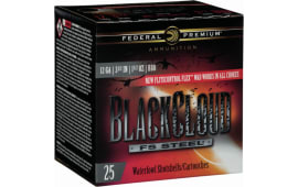 Federal PWBX134BB Black Cloud FS Steel 12GA 3.5" 1 1/2oz BB Shot - 25sh Box
