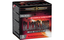 Federal PWBX2092 Black Cloud FS Steel 20GA 3" 1oz #2 Shot - 25sh Box