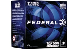 Federal TGSF12875 Top Gun Sporting 12GA 2.75" 1oz #7.5 Shot - 25sh Box