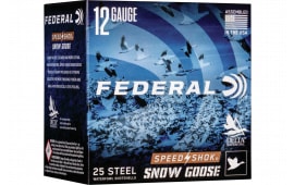 Federal WF142SGBB Standard Speed-Shok High Velocity Snow Goose 12 Gauge 3" 1 1/4 oz BB Shot - 25sh Box