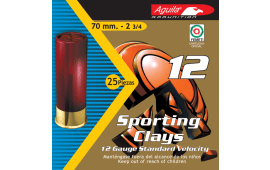 Aguila 1CHB1246 Competition 12GA 2.75" 1 1/8oz #7.5 Shot - 25sh Box