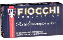 Fiocchi 38E Pistol Shooting Dynamics 38 Spl 148 GR SJHP - 50rd Box