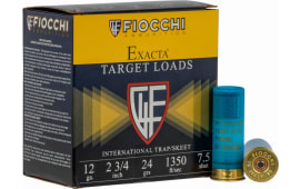Fiocchi 12IN2475 Exacta International 12GA 2.75" 7/8oz #7.5 Shot - 25sh Box