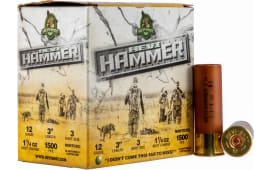 HEVI-Shot HS28003 Hevi-Hammer 12 Gauge 3" 1 1/4 oz 3 Shot - 25sh Box