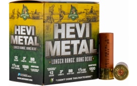 HEVI-Metal HS38088 Hevi-Metal Longer Range 12 Gauge 3" 1 1/4 oz BB Shot - 25sh Box