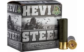 HEVI-Shot HS60002 Hevi-Steel 12 Gauge 3" 1 1/4 oz 2 Shot - 25sh Box
