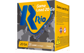 RIO Ammunition RC208 Game Load 20GA 2.75" 1oz #8 Shot - 25sh Box