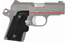 Crimson Trace LG409 Lasergrips  5mW Red Laser with 633nM Wavelength & Black Finish for 9mm Luger Kimber Micro