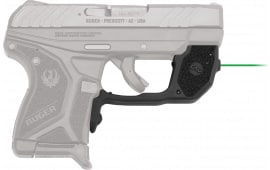 Crimson Trace LG497G Laserguard  5mW Green Laser with 532nM Wavelength & 50 ft Range Black Finish for Ruger LCP II