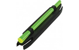 HiViz M200 M-Series Front Sight Green, Red LitePipes Black for Shotgun with .171"-.265" Ribs