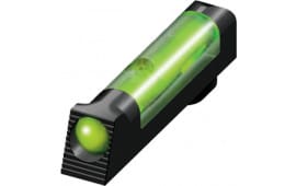Hiviz GL2009G Tactical Front Sight Fiber Optic For Glock - Green Black