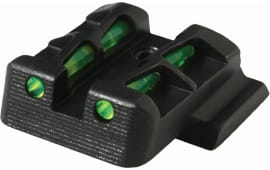 Hiviz Litewave S&W M&P Shield 9mm/40 S&W Fiber Optic Green Black