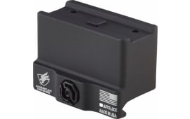 American Defense Mfg ADT111STDTL Aimpoint T1 Micro Mount Black Hardcoat Anodized Lower 1/3 Co-Witness Aluminum