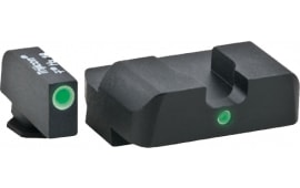 AmeriGlo GL101 i-Dot NS For Glock 17,19,22-24,26,27,33-35,38,39 Tritium F/R Green