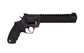 Taurus Raging Hunter .44 Magnum 6 Round Revolver, 8.375" Ported Barrel with Picatinny Rail, Matte Black Oxide Finish - 2-440081RH