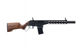 Panzer Arms Lever 12 Tactical, Lever Action Mag-Fed Shotgun, 18.5" Barrel, 12 Gauge, 3", (2) 5 Rd Magazines - W / Walnut Stock - Black - PALV12BES