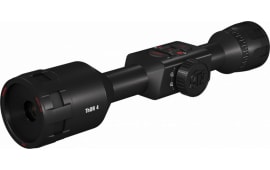 ATN TIWST4382A Thor 4 384 Thermal Rifle Scope Black Anodized 2-8x Multi Reticle 384x288, 60Hz Resolution Features Rangefinder