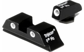 Trijicon 600210 Bright & Tough Night Sights For Glock 17/19/20/21/22/23 Tritium Green w/White Outline Black