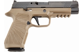 Wilson Combat SIGWCP320F9TATS P320  9mm Luger 4.70" 17+1 Tan Black DLC Stainless Steel Slide Tan Polymer Grip
