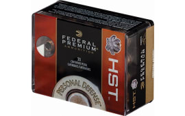 Federal P9HST1S Premium Personal Defense 9mm Luger 124 GR HST/10 Box - 20rd Box