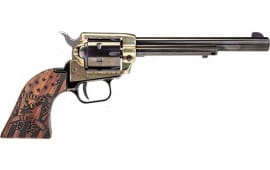 Heritage Rough Rider Revolver 4.75" Barrel .22 Long Rifle 6 Round - Liberty Edition - RR22CH4WBRN14 