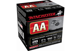 Winchester Ammo AASC287VP AA Sporting Clay 28 Gauge 2.75" 3/4 oz 7.5 Shot (Value Pack) - 100sh Box