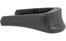 Pearce Grip PG48 Grip Extension  made of Polymer with Texture Black Finish & 5/8" Gripping Surface for 9mm Luger Glock 43X, 48