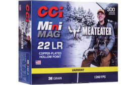 CCI 962ME Mini-Mag MeatEater 22 LR 32 gr Hollow Point (HP) - 300rd Box
