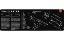 TekMat TEKR36M14 M14 Cleaning Mat Black/White Rubber 36" Long Springfield M1A Parts Diagram