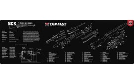 TekMat TEKR36SKS SKS Cleaning Mat Black/White Rubber 36" Long SKS Parts Diagram