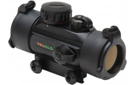 TruGlo TG8030B3 Crossbow Red Dot 1x 30mm Obj Unlimited Eye Relief 3-Dot Descending Diameter MOA Black