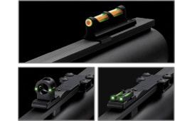 TruGlo TG950XD Tru-Bead Turkey Universal Dual-Color Shotgun Fiber Optic Green/Red front Green Rear Black