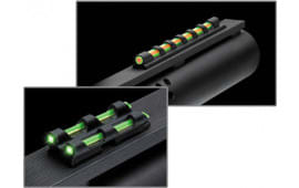 TruGlo TG94D Gobble-Dot Universal Shotgun Fiber Optic Green/Red Fiber Optic Green Black