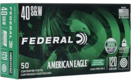 Federal AE40LF1 40 120 Leadfree Range - 50rd Box